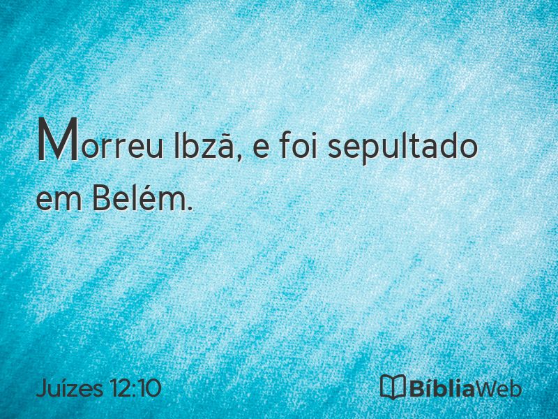 Juízes 12:10 em imagem para compartilhar
