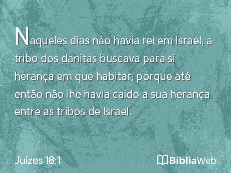 Juízes 18:1 em imagem para compartilhar
