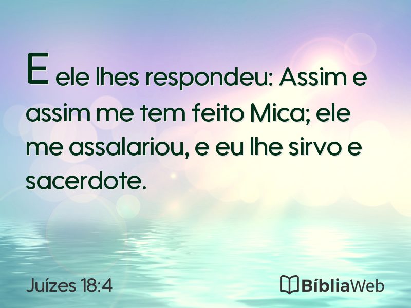 Juízes 18:4 em imagem para compartilhar