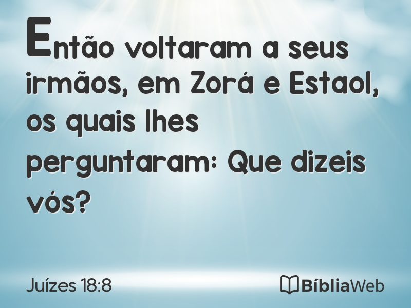 Juízes 18:8 em imagem para compartilhar