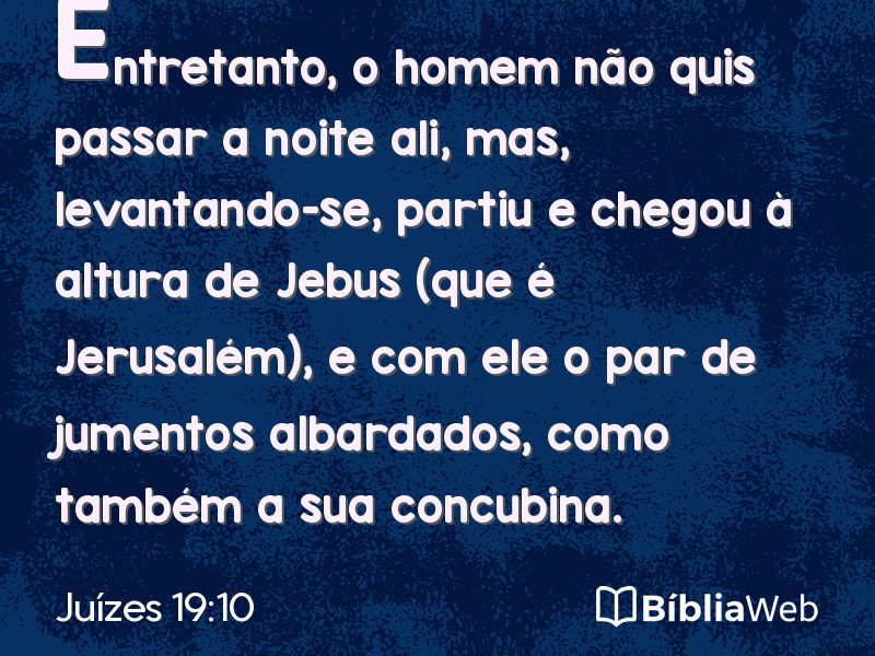 Juízes 19:10 em imagem para compartilhar