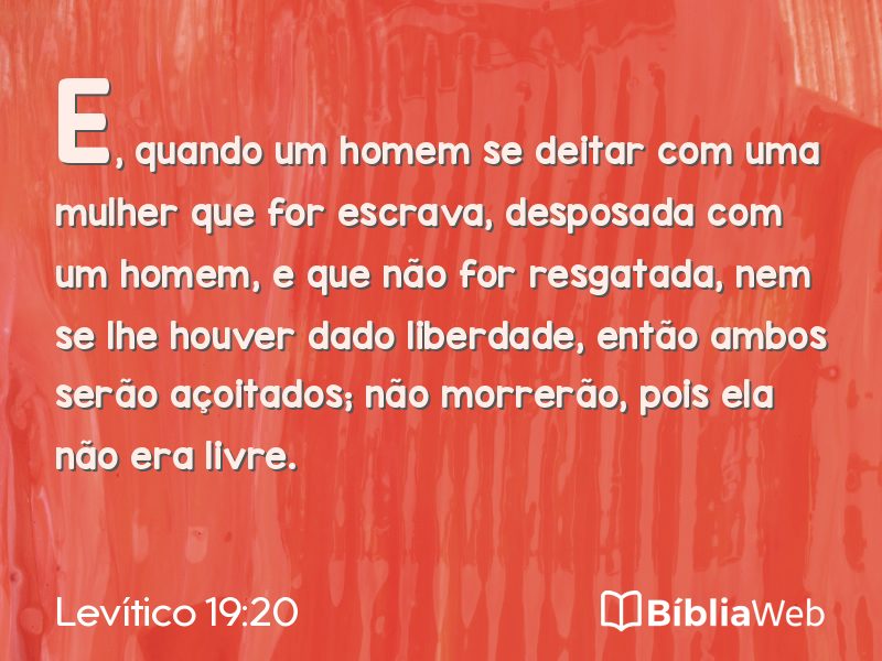 Levítico 19:20 em imagem para compartilhar