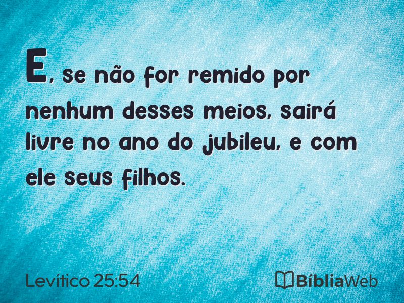 Levítico 25:54 em imagem para compartilhar
