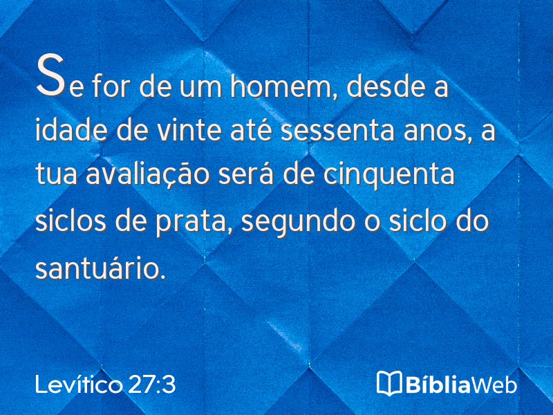 Levítico 27:3 em imagem para compartilhar