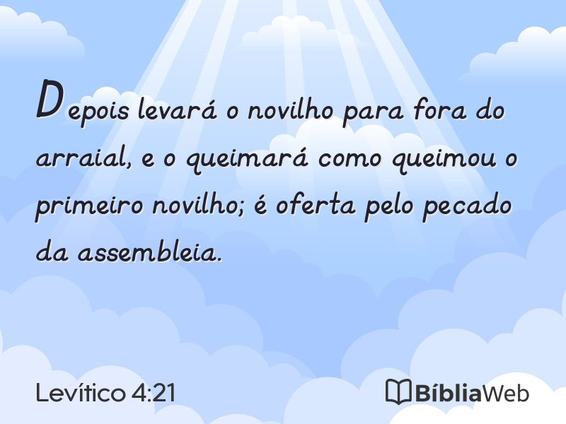 Levítico 4:21 em imagem para compartilhar