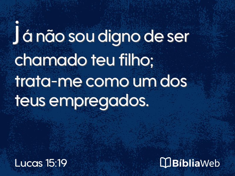 Lucas 15:19 em imagem para compartilhar