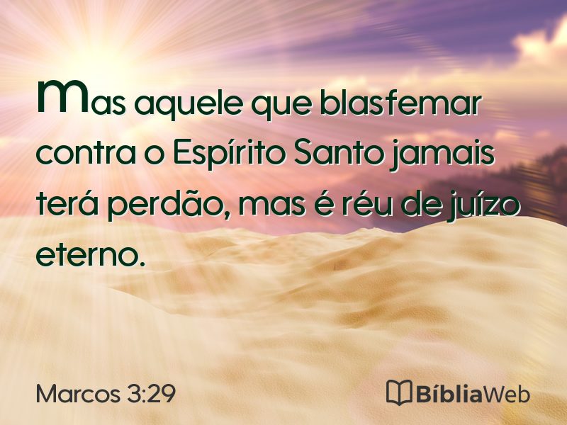 Marcos 3:29 em imagem para compartilhar