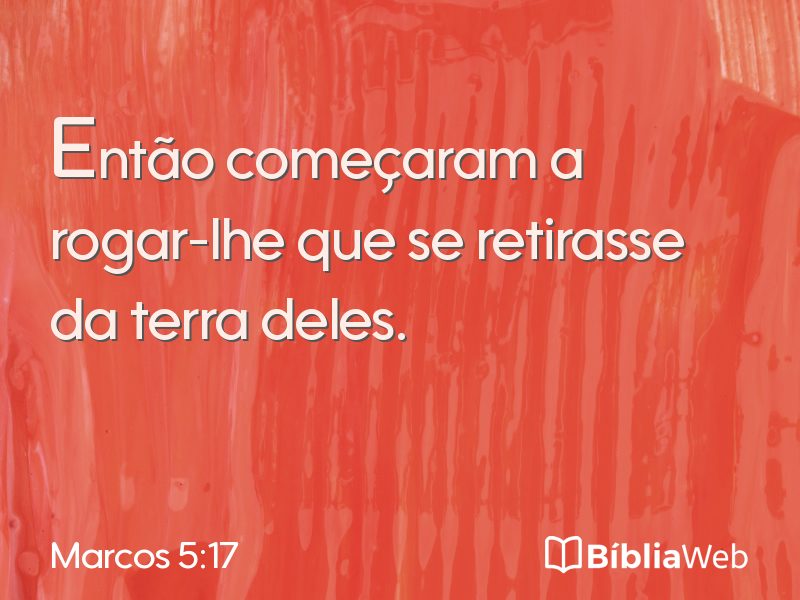 Marcos 5:17 em imagem para compartilhar