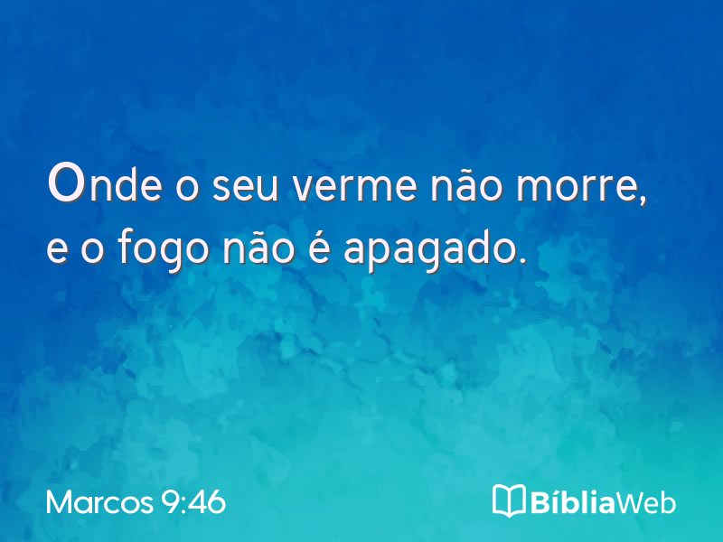 Marcos 9:46 em imagem para compartilhar