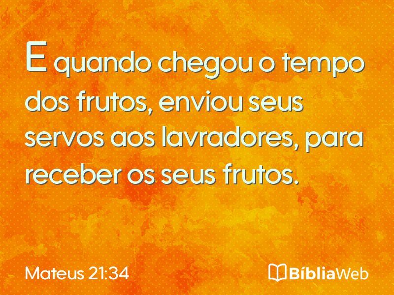 Mateus 21:34 em imagem para compartilhar