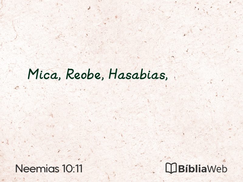 Neemias 10:11 em imagem para compartilhar