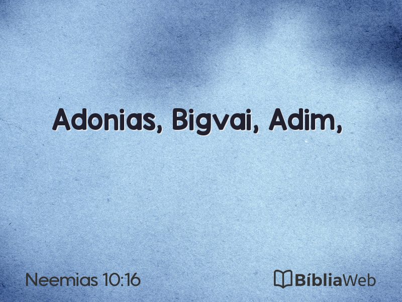 Neemias 10:16 em imagem para compartilhar