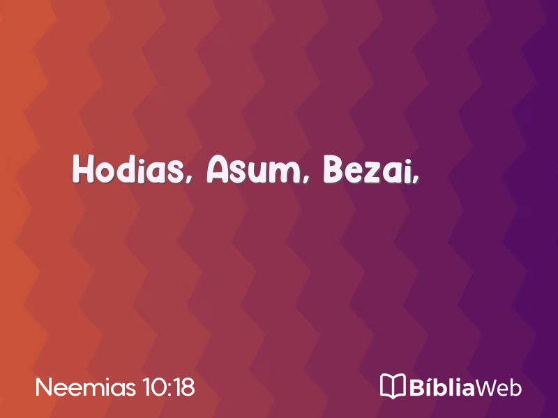 Neemias 10:18 em imagem para compartilhar