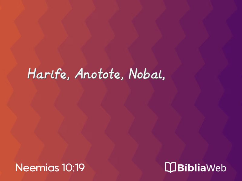 Neemias 10:19 em imagem para compartilhar
