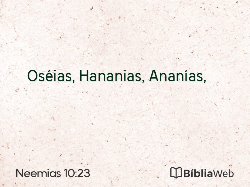 Neemias 10:23 em imagem para compartilhar