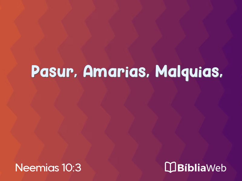 Neemias 10:3 em imagem para compartilhar
