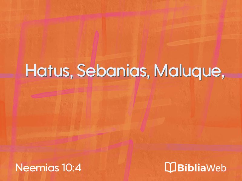 Neemias 10:4 em imagem para compartilhar