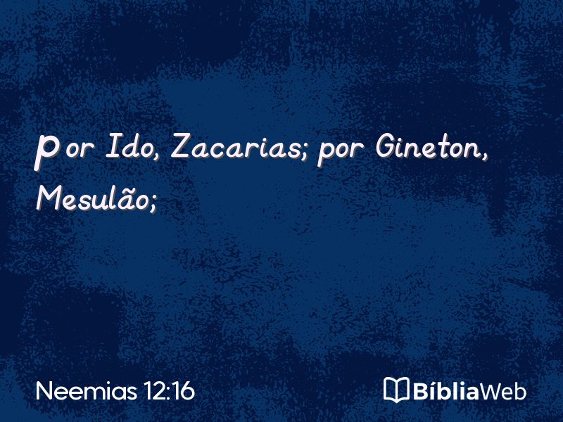 Neemias 12:16 em imagem para compartilhar