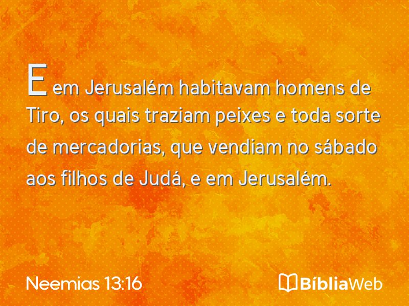 Neemias 13:16 em imagem para compartilhar