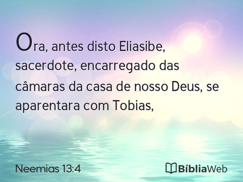 Neemias 13:4 em imagem para compartilhar