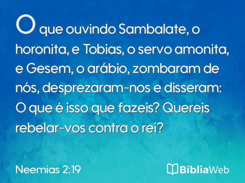 Neemias 2:19 em imagem para compartilhar