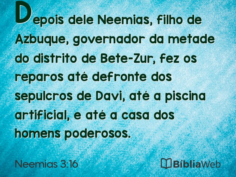Neemias 3:16 em imagem para compartilhar