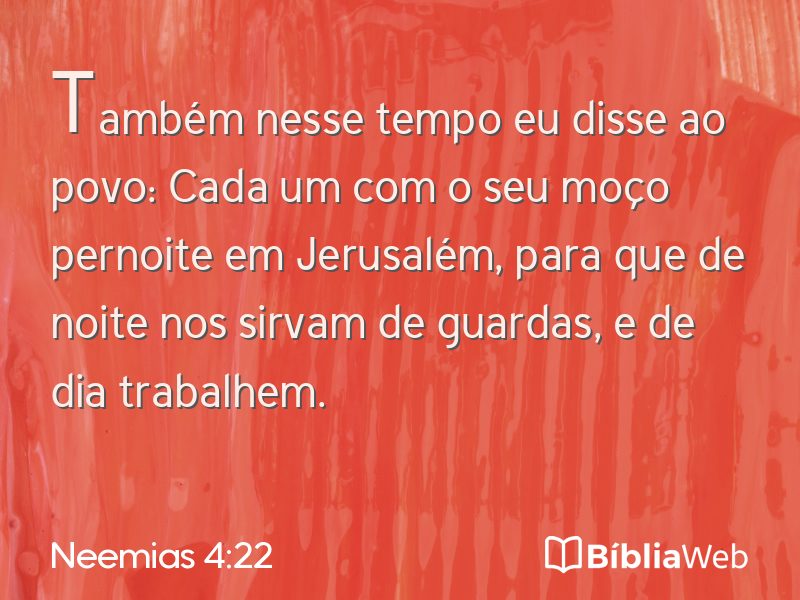 Neemias 4:22 em imagem para compartilhar