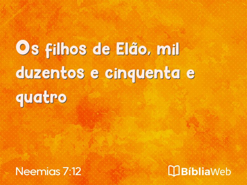 Neemias 7:12 em imagem para compartilhar