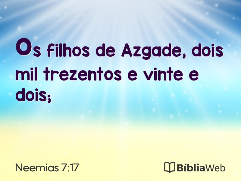 Neemias 7:17 em imagem para compartilhar