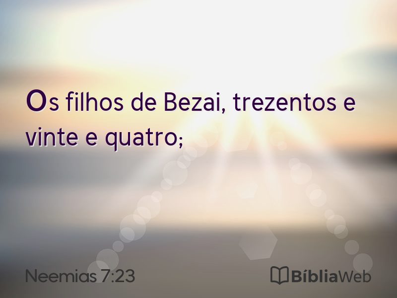 Neemias 7:23 em imagem para compartilhar