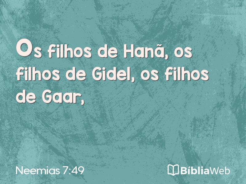 Neemias 7:49 em imagem para compartilhar