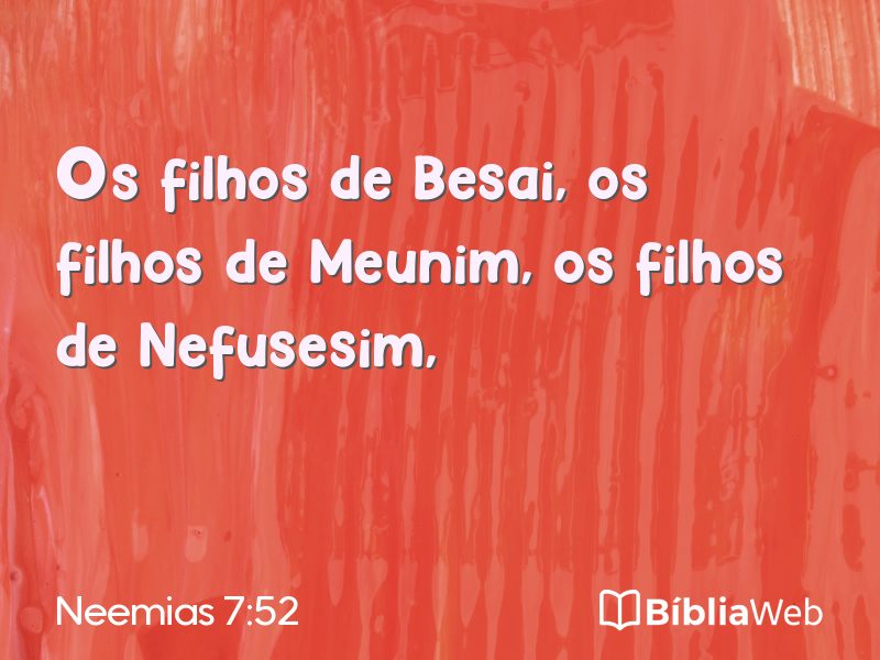 Neemias 7:52 em imagem para compartilhar