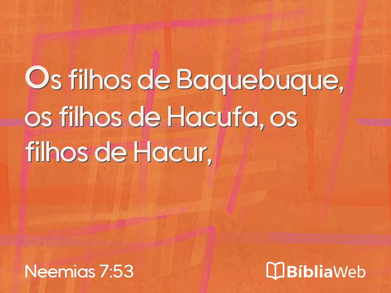 Neemias 7:53 em imagem para compartilhar