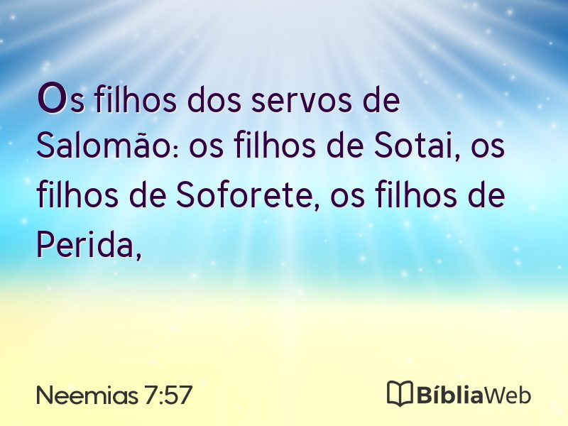 Neemias 7:57 em imagem para compartilhar