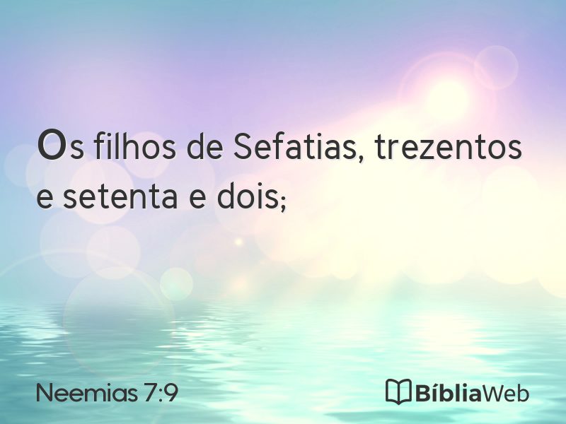 Neemias 7:9 em imagem para compartilhar