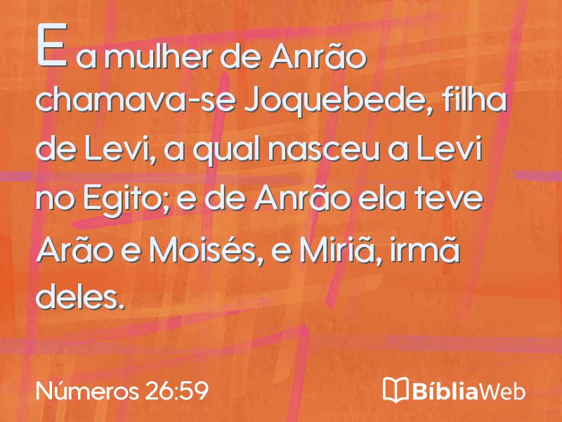 Números 26:59 em imagem para compartilhar