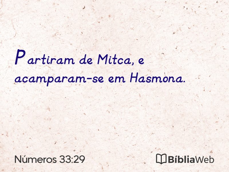 Números 33:29 em imagem para compartilhar