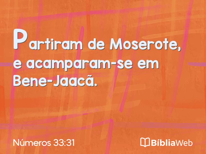 Números 33:31 em imagem para compartilhar
