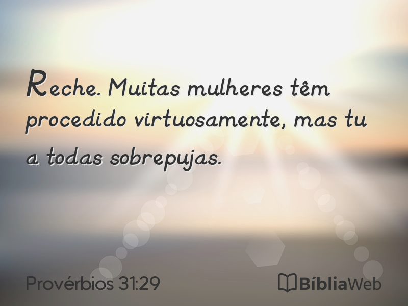 Provérbios 31:29 em imagem para compartilhar