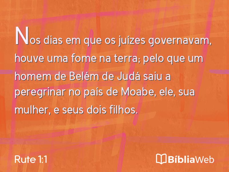 Rute 1:1 em imagem para compartilhar