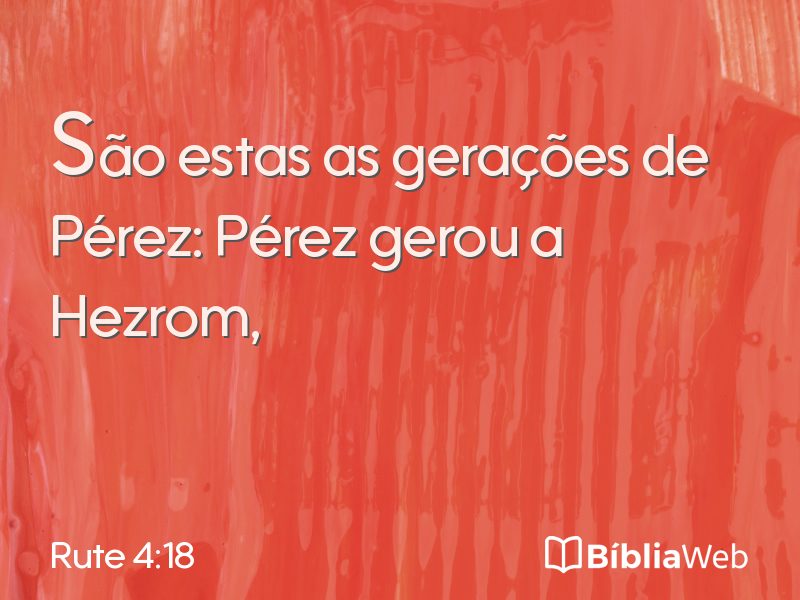 Rute 4:18 em imagem para compartilhar