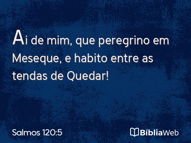Salmos 120:5 em imagem para compartilhar