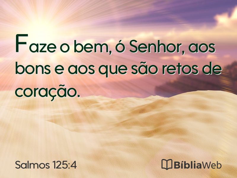 Salmos 125:4 em imagem para compartilhar