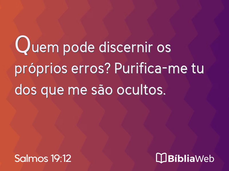 Salmos 19:12 em imagem para compartilhar