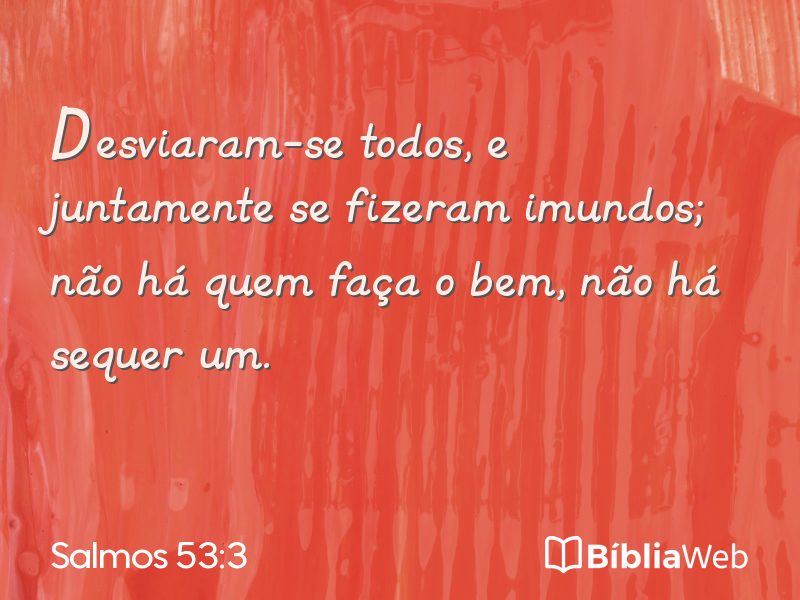 Salmos 53:3 em imagem para compartilhar