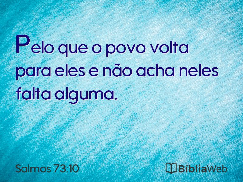 Salmos 73:10 em imagem para compartilhar
