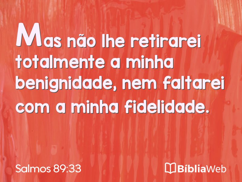 Salmos 89:33 em imagem para compartilhar