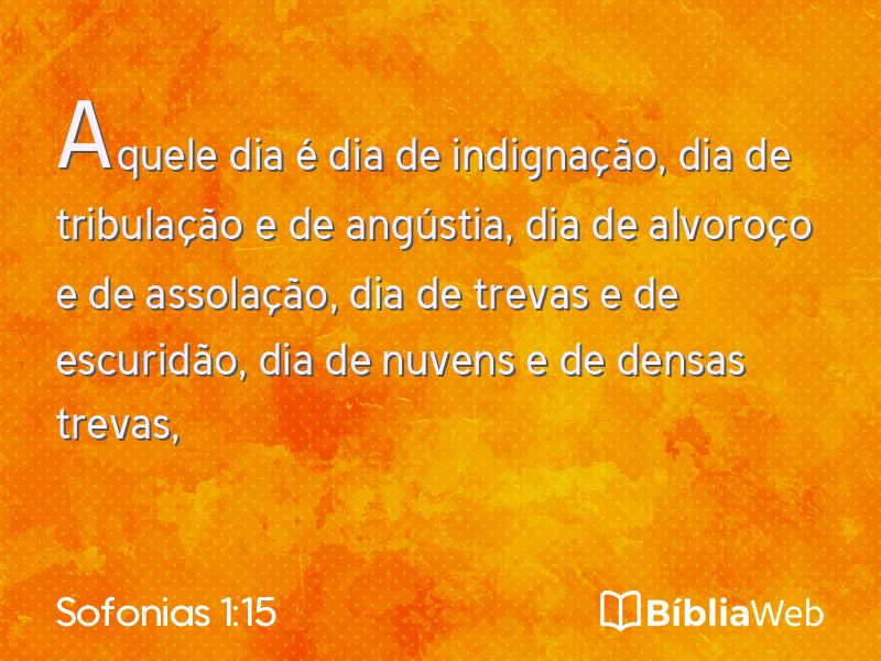 Sofonias 1:15 em imagem para compartilhar