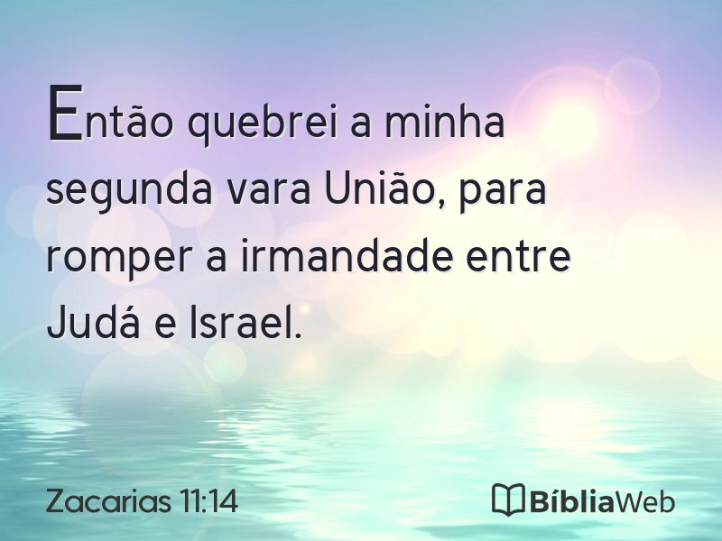 Zacarias 11:14 em imagem para compartilhar
