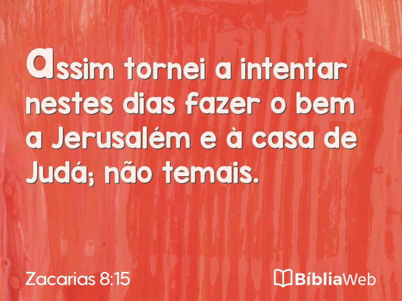Zacarias 8:15 em imagem para compartilhar